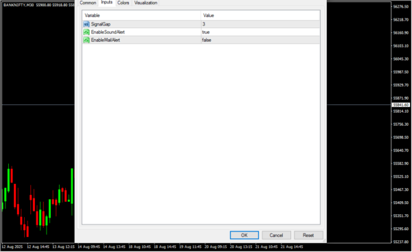 Arrows Indicator Input