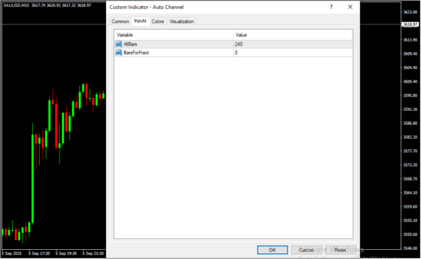 Auto Channel Inputs