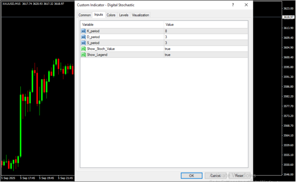 Digital Stochastic Inputs