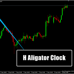 H Aligator Clock