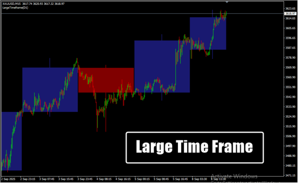 Large Time Frame