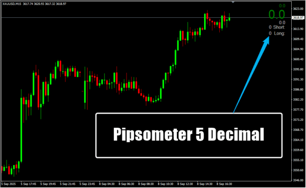 Pipsometer 5 Decimal